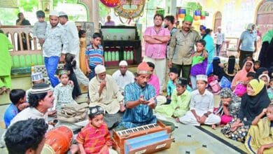 Qawaali at Yousafain Dargah in Nampally