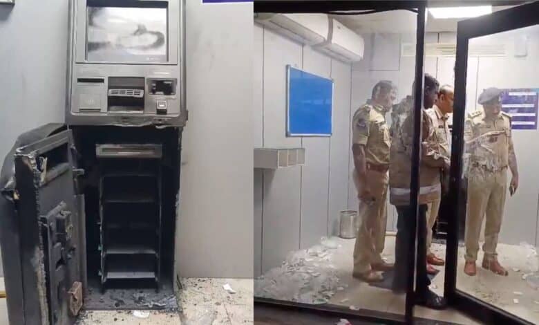 ATM robbery in Adilabad, police suspect interstate gang