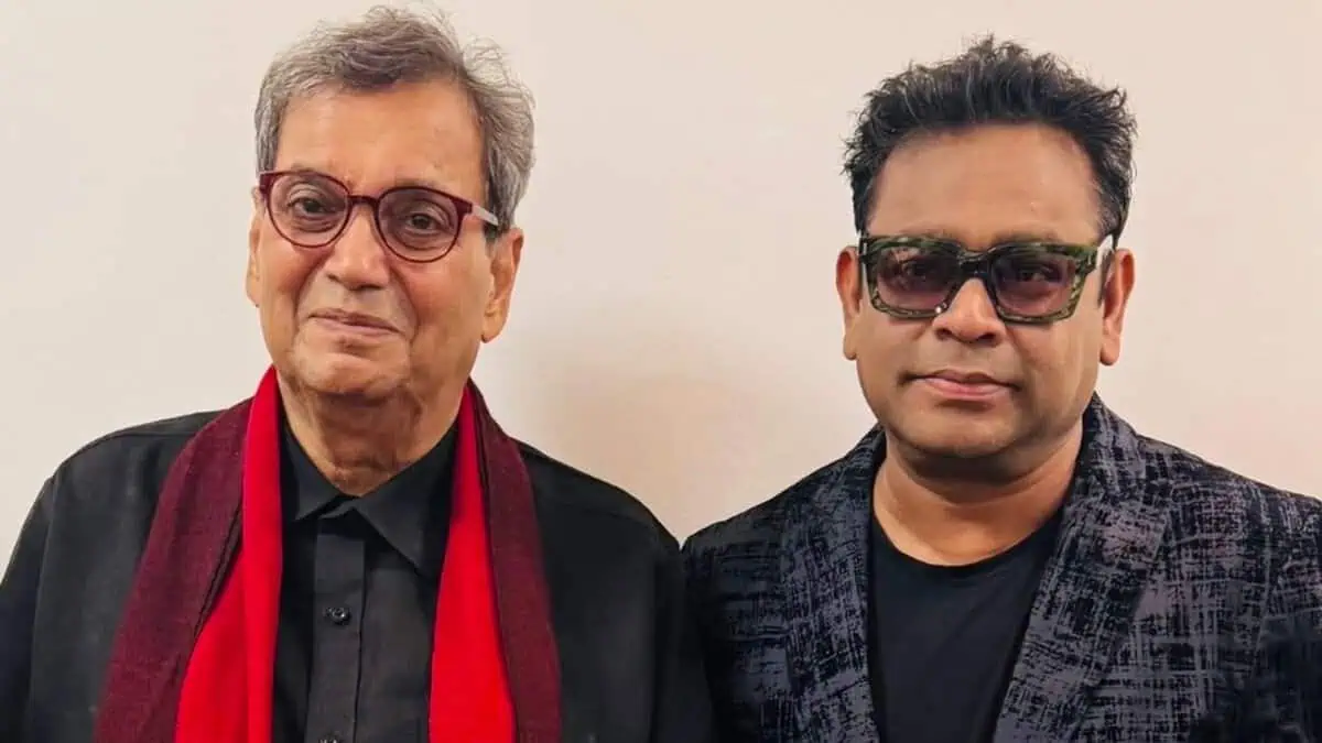 Subhash Ghai and A R Rahman