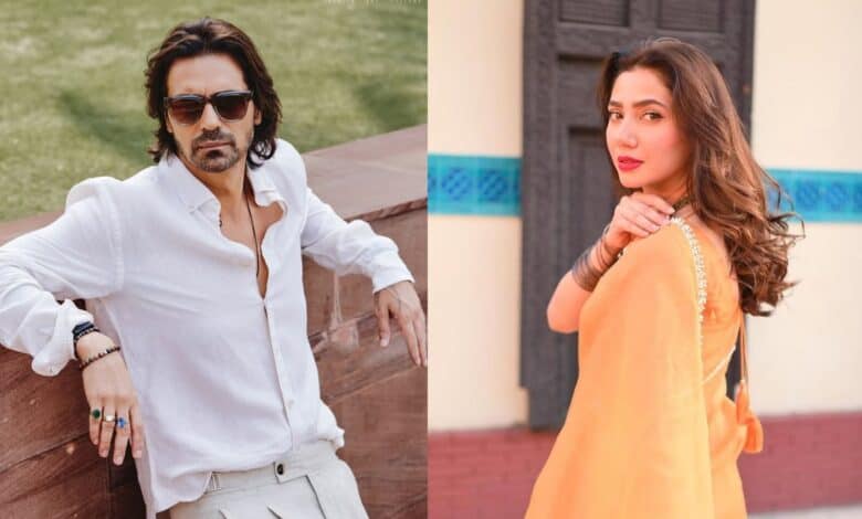 Arjun Rampal and Mahira Khan