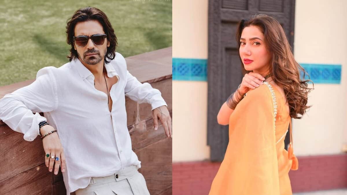 Arjun Rampal and Mahira Khan