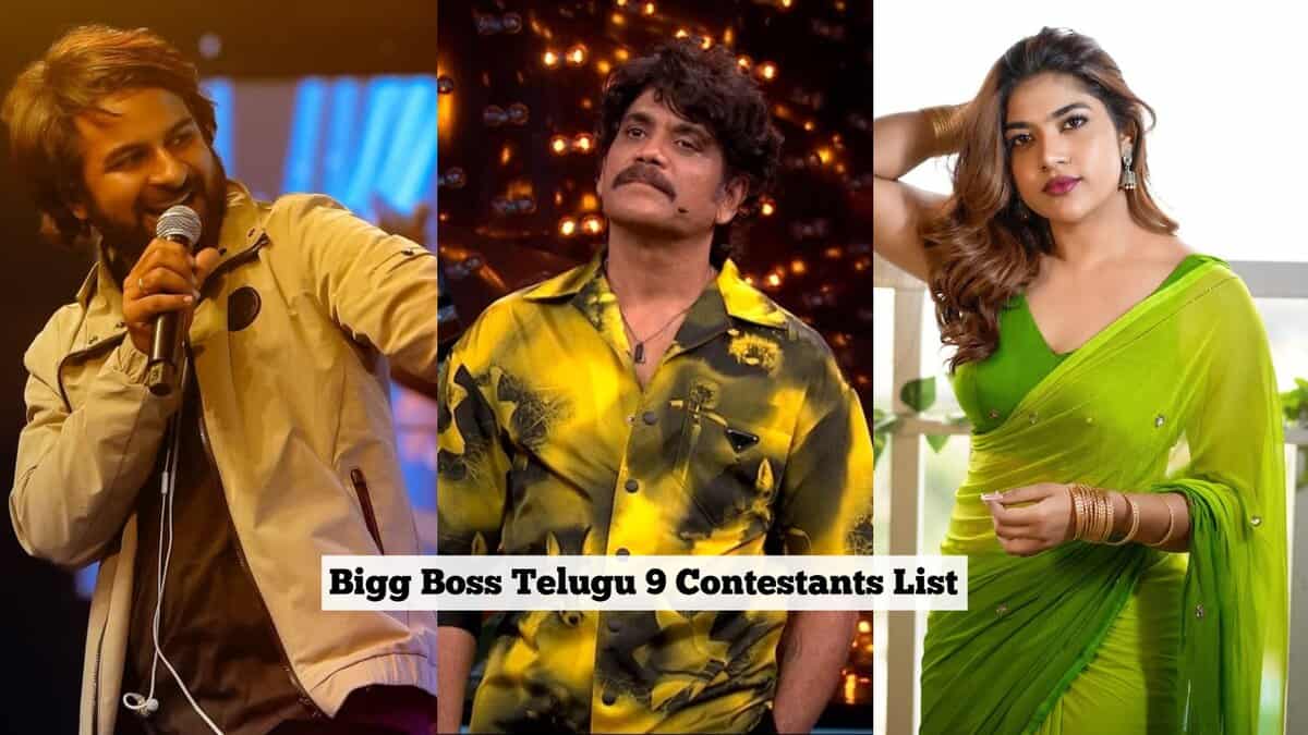 Bigg Boss Telugu 9 contestants and host