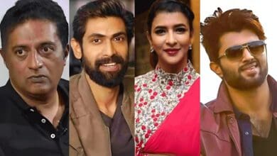 Prakash Raj, Rana Daggubati, Manchu Lakshmi and Vijay Devarakonda