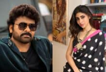 Chiranjeevi and Mouni Roy