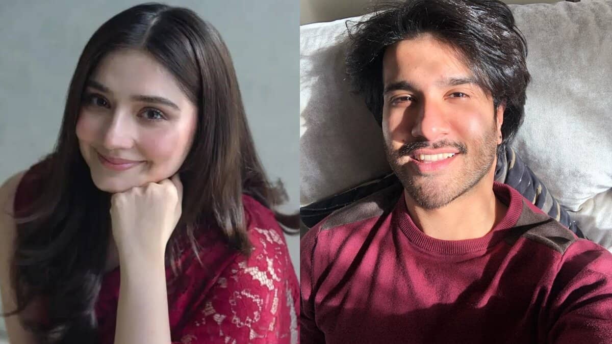 Durefishan Saleem and Feroze Khan