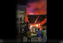Fire in Tirupati