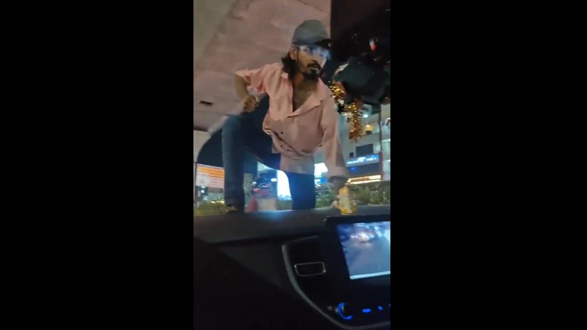 Ganja-addled youth attempts attack