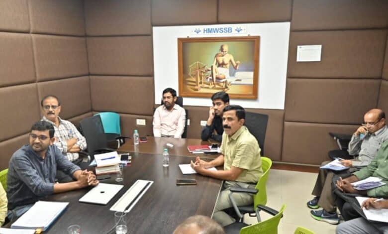Hyderabad water board discusses implementation of smart valves and meters