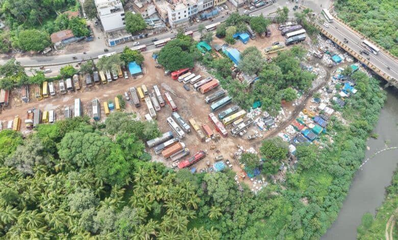 HYDRAA carries out anti-encroachment drive at Musi river bed and Moosapet