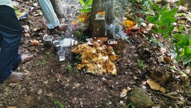 Temple priest pulled up by Telangana endowments officials after finding liquor bottles in Shiva temple in Bhadradri-Kothagudem district.