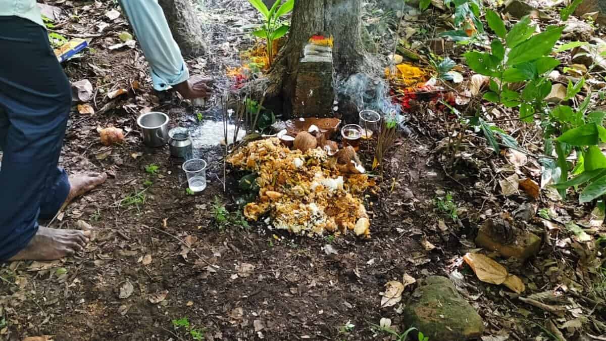 Temple priest pulled up by Telangana endowments officials after finding liquor bottles in Shiva temple in Bhadradri-Kothagudem district.