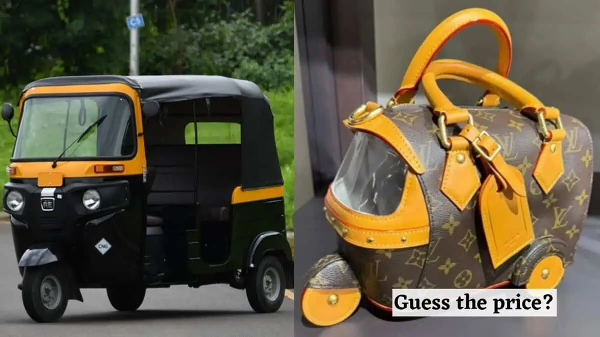 Louis Vuitton Drops ‘Auto Rickshaw Bag’