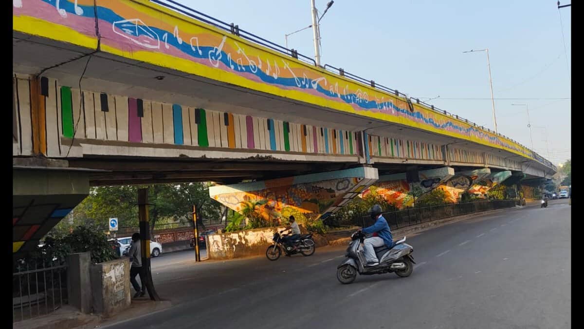 Masab Tank flyover in Hyderabad