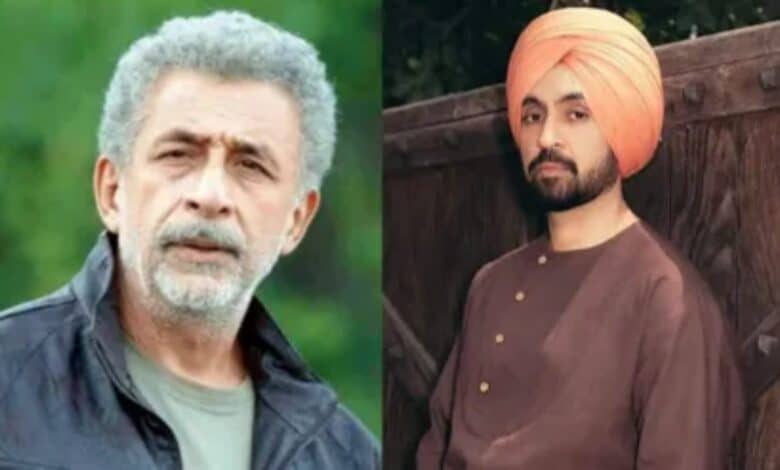 Naseeruddin Shah and Diljit Dosanjh