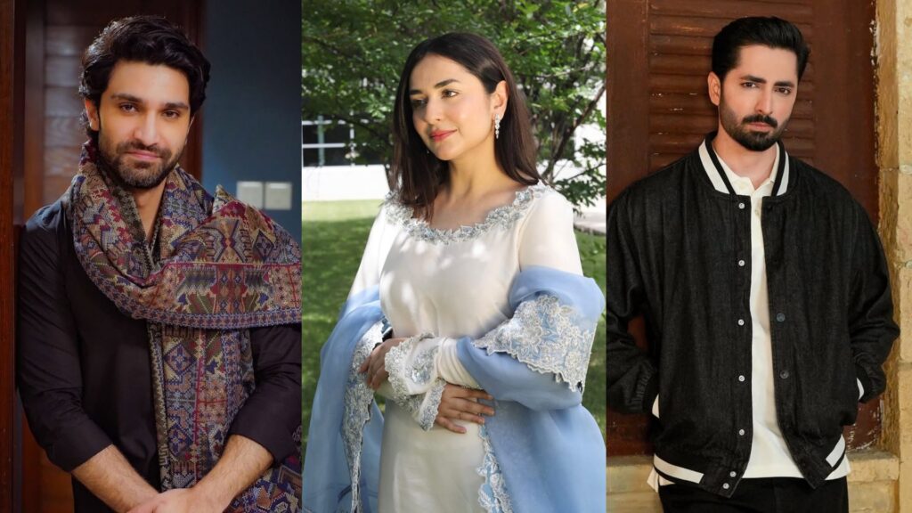 Pakistani actor Ahad, Yumna and Danish