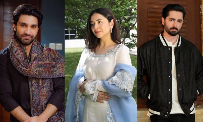 Pakistani actor Ahad, Yumna and Danish
