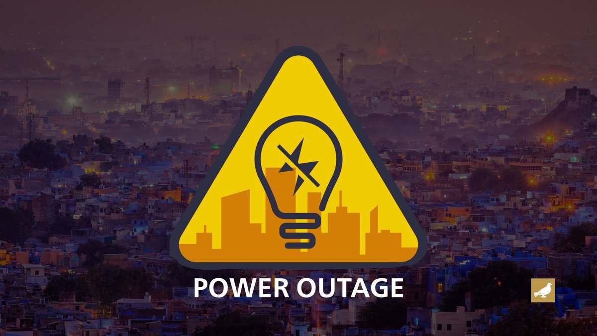 A graphic of a bulb for power supply disruption in Hyderabad