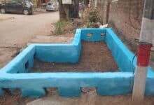 The Hyderabad water board created a rainwater harvesting pit amid delayed monsoons