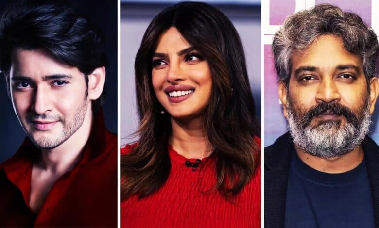 Mahesh Babu, Priyanka Chopra and SS Rajamouli