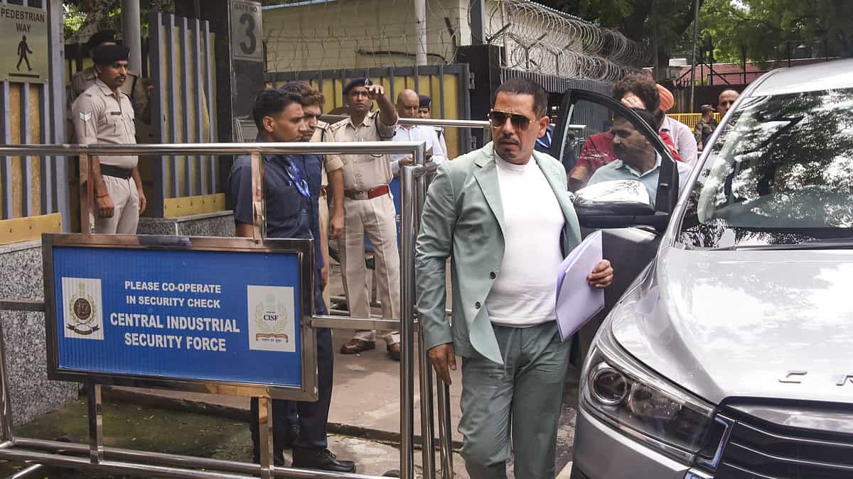 Robert Vadra appears before ED in Sanjay Bhandari case