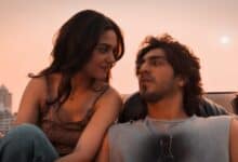 Aneet Padda and Ahaan Panday from Saiyaara