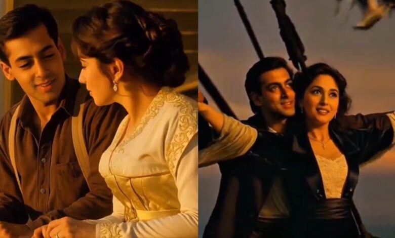 Glimpses from AI generated video Ft Salman Khan and Madhuri Dixit