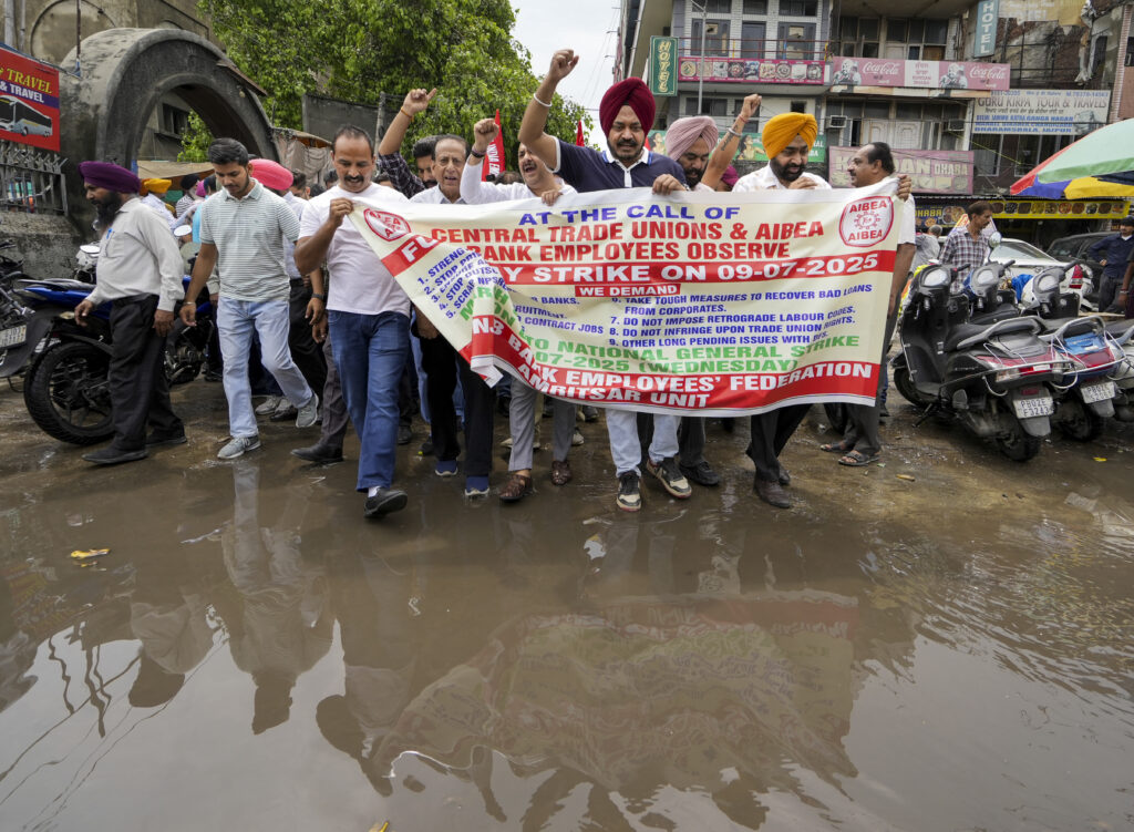 Nationwide trade unions' strike