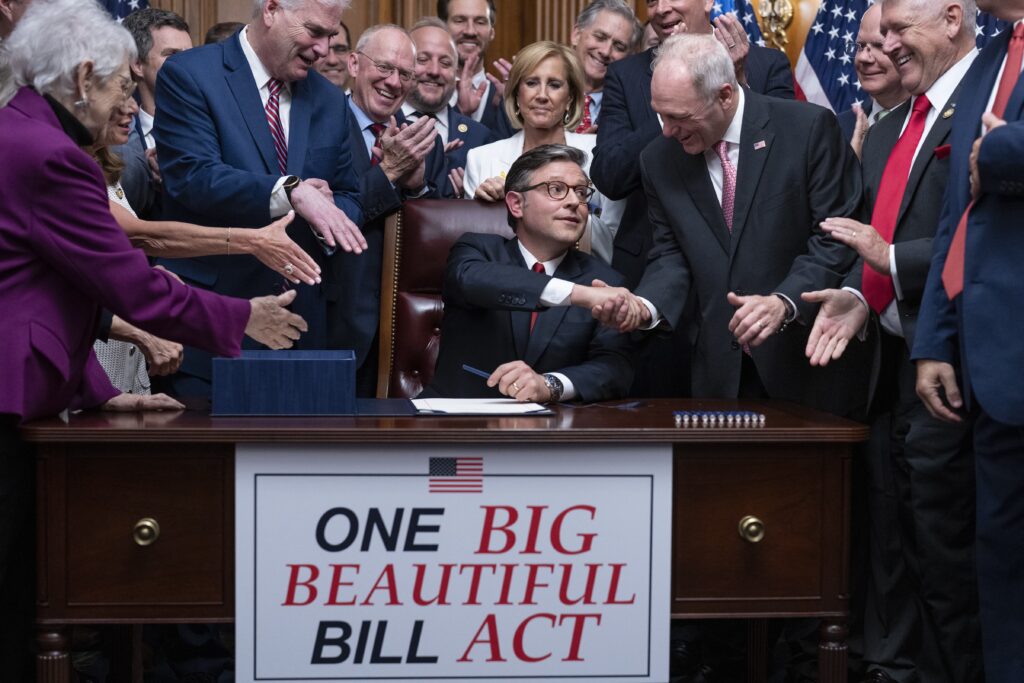 Passage of Trump's big tax bill by House Republicans 