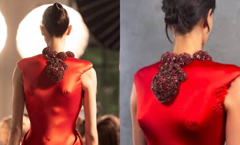 heart beating dress