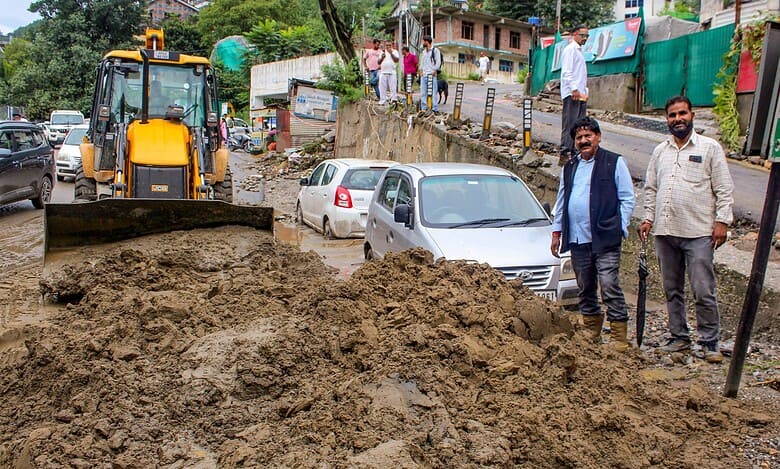 Aftermath of flash floods in HP's Kullu