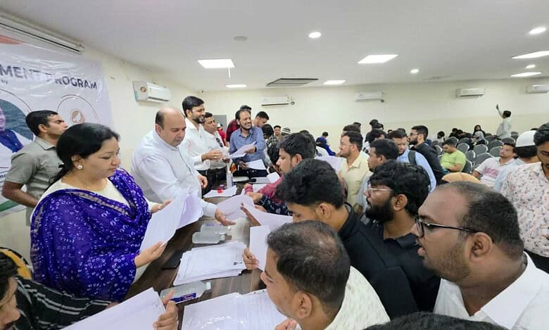 MLC Amer Ali Khan launches overseas jobs drive