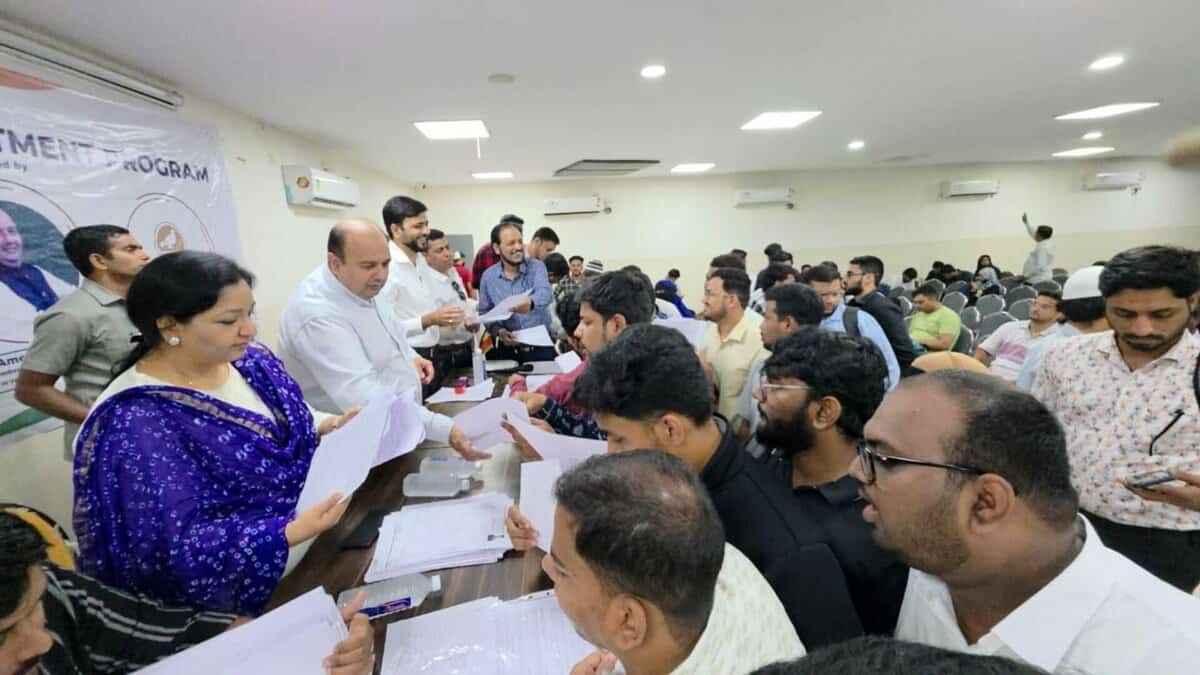 MLC Amer Ali Khan launches overseas jobs drive