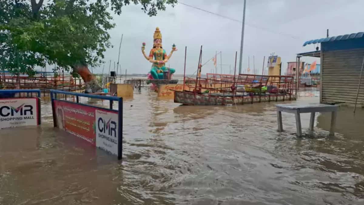 Basar and several villages in Mudhole mandal of Nirmal district flooded.
