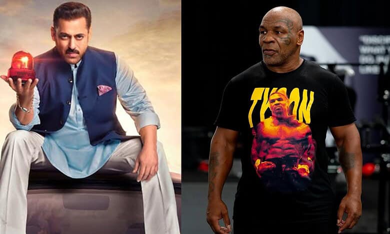 Salman Khan and Mike Tyson
