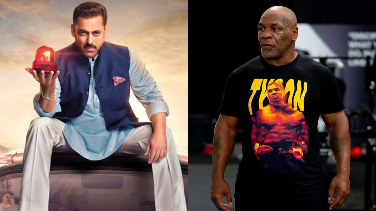 Salman Khan and Mike Tyson