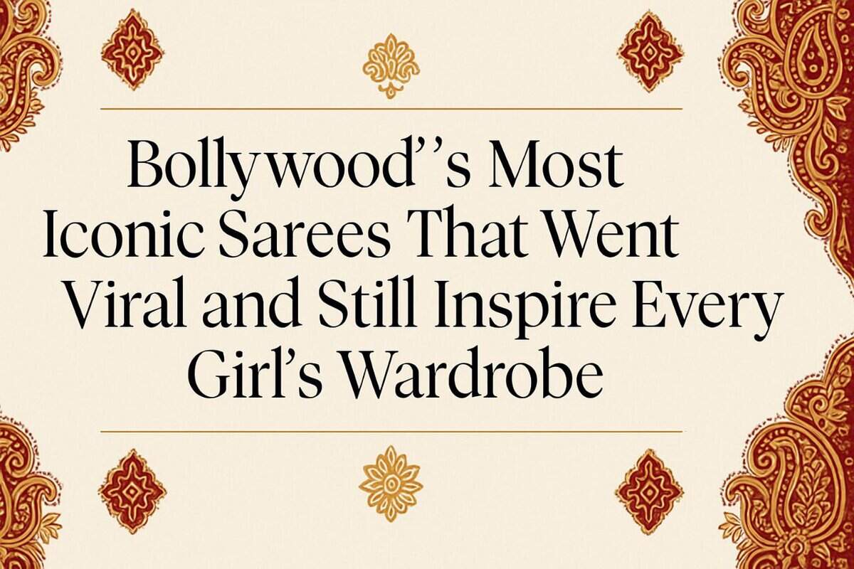 1968 to 2025: 10 Bollywood sarees that still inspire generations