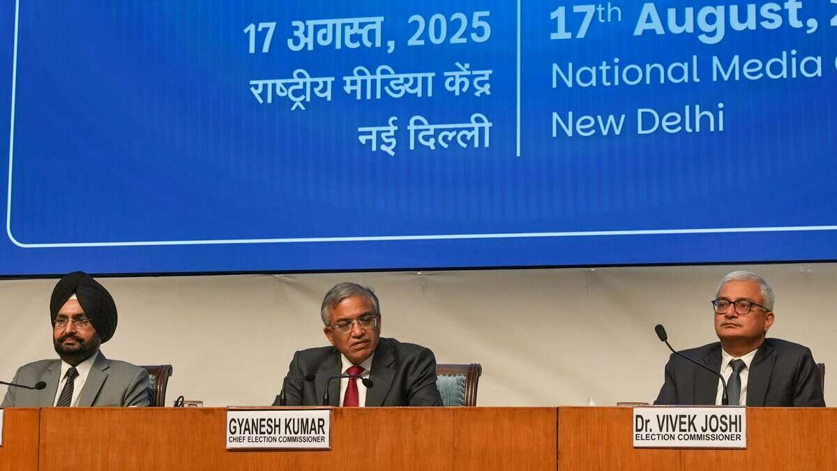 election commission of India press conference