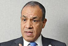 The image of Egypt’s foreign minister Badr Abdelatty