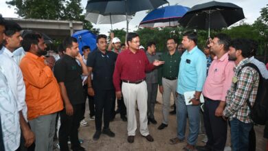 HYDRAA commissioner inspects nala expansion, lakes and encroachments