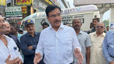 HYDRAA commissioner inspects waterlogging, reviews complaints on encroachments