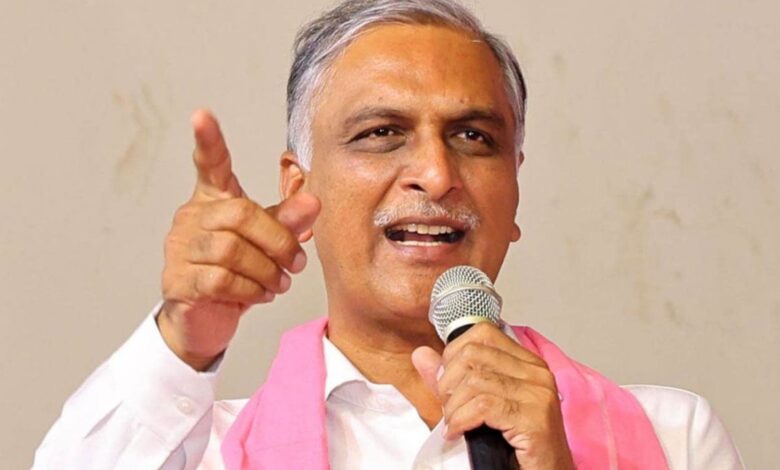 Siddipet MLA T Harish Rao disputes Justice PC Ghose Commission of inquiry report on Kaleshwaram project on Tuesday, August 5, 2025.