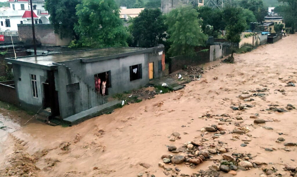 Cloudburst in Kathua