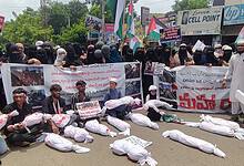 Protest in Khammam demands end to killings in Palestine