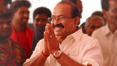Minister for Food and Civil Supplies R Sakkarapani