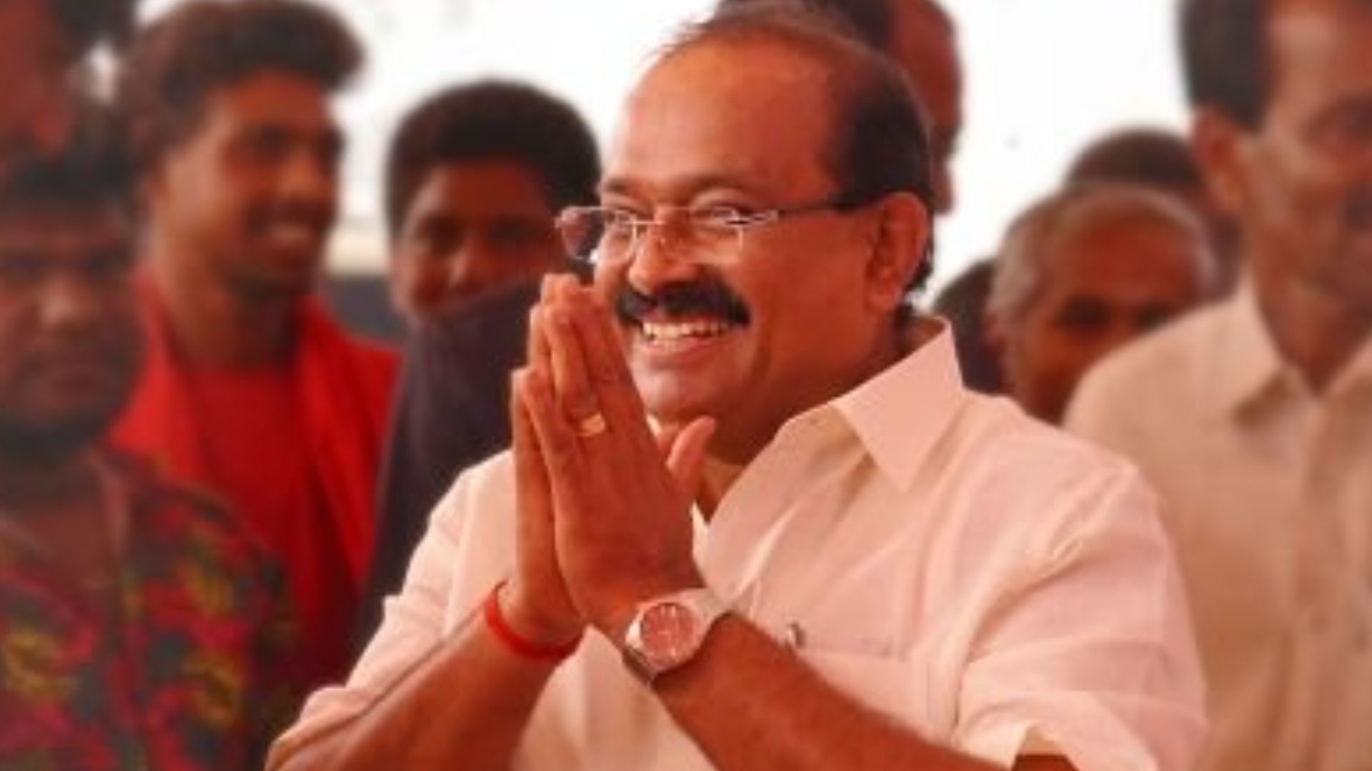 Minister for Food and Civil Supplies R Sakkarapani