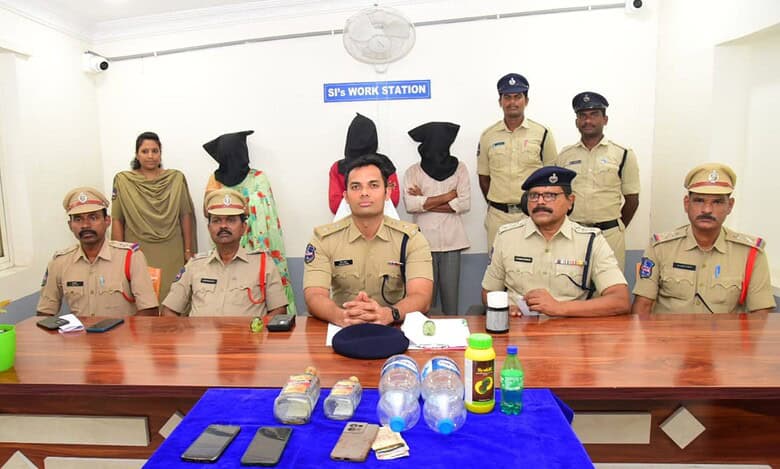 Wife arrested for plotting husband's murder in Telangana's Karimnagar