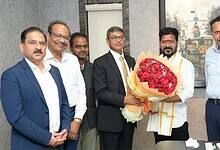 Delegation from NTPC Ltd meets Telangana CM Revanth Reddy