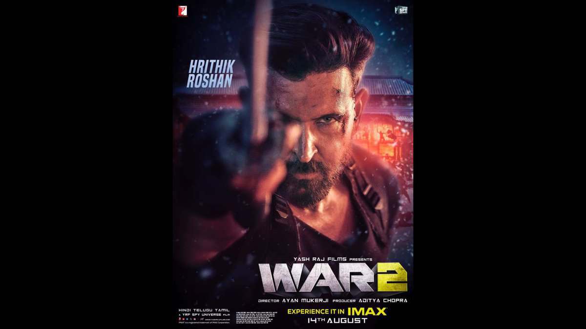 A poster of War 2