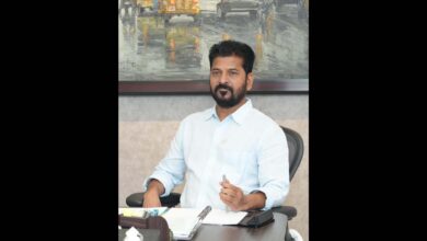 Telangana CM Revanth Reddy addresses a review meeting