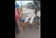 A dead body taken to hospital in Telangana on pushcart